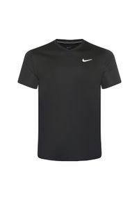 Koszulka tenisowa męska Nike Court Dri-Fit Victory. Kolor: czarny. Technologia: Dri-Fit (Nike). Sport: tenis