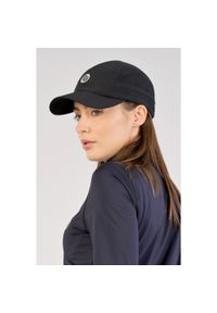 NESSI SPORTSWEAR - Czapka z daszkiem do biegania Unisex Nessi Sportswear. Kolor: czarny. Styl: sportowy #1
