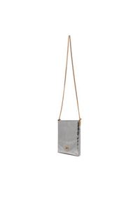Pinko - PINKO Torebka Flat Satchel AI 25-26 PCPL 105352 A2OT Srebrny. Kolor: srebrny. Materiał: skórzane #4