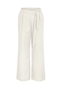 Triumph Spodnie materiałowe Summer 10222571 Écru Relaxed Fit. Kolor: kremowy. Materiał: bawełna #2