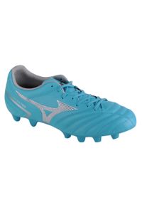 Buty piłkarskie męskie Mizuno Monarcida Neo II Select MD. Zapięcie: sznurówki. Kolor: niebieski. Materiał: materiał, syntetyk. Szerokość cholewki: normalna. Sport: piłka nożna