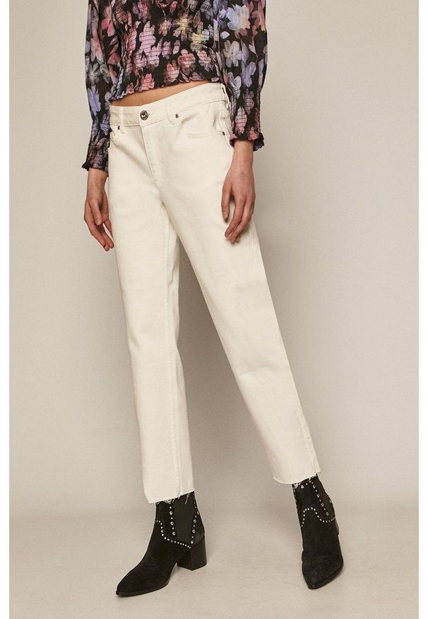 medicine - Medicine - Jeansy Summer Linen. Kolor: biały