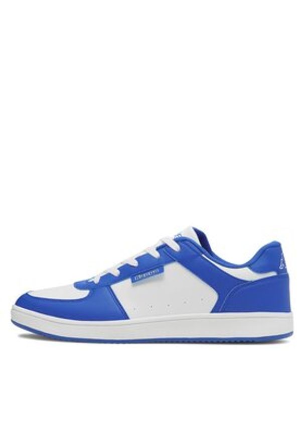 Kappa Sneakersy Logo Malone 4 341R5DW-A1U Biały. Kolor: biały. Materiał: skóra