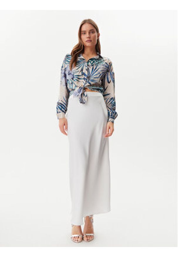 Guess Koszula W5GH0IWH9C2 Kolorowy Regular Fit. Materiał: syntetyk. Wzór: kolorowy