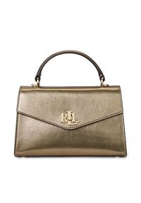 Lauren Ralph Lauren - LAUREN RALPH LAUREN Torebka 431P02413001 Złoty. Kolor: złoty. Materiał: skórzane #5