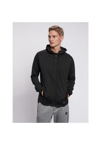 Bluza fitness męska Hummel hmltropper zip z kapturem. Typ kołnierza: kaptur. Kolor: czarny. Sport: fitness