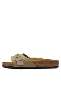 Birkenstock Klapki Oita Braided 1026730 Brązowy. Kolor: brązowy. Materiał: skóra #6