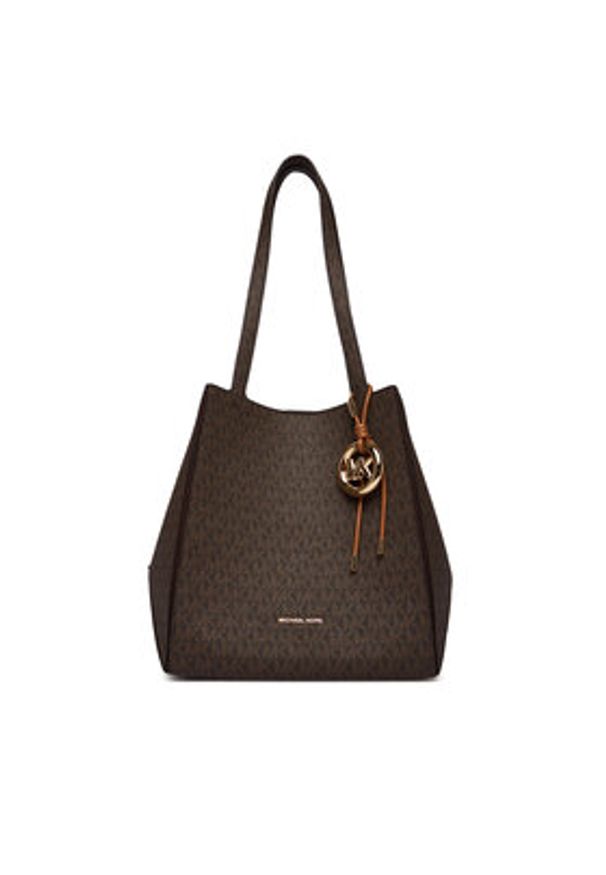 MICHAEL Michael Kors Torebka 30R6G9JT6B Brązowy. Kolor: brązowy. Materiał: skórzane