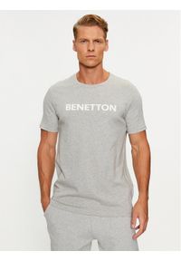 United Colors of Benetton - United Colors Of Benetton T-Shirt 3I1XU100A Szary Regular Fit. Kolor: szary. Materiał: bawełna