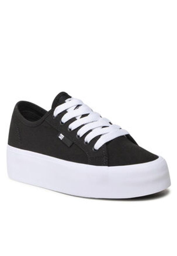 DC Shoes Tenisówki Manual Platform ADJS300280 Czarny. Kolor: czarny. Materiał: materiał. Obcas: na platformie
