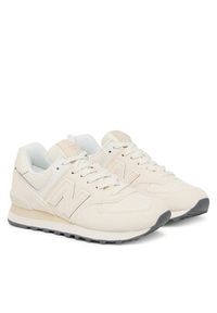 New Balance Sneakersy WL574RBL Kremowy. Kolor: kremowy. Materiał: skóra, zamsz. Model: New Balance 574 #6