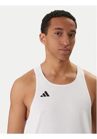 Adidas - adidas Koszulka techniczna Adizero Essentials IX2853 Biały Slim Fit. Kolor: biały. Materiał: syntetyk #3
