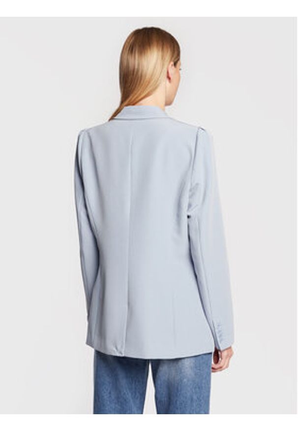 Bruuns Bazaar Marynarka Rubysus Nora BBW3164 Błękitny Slim Fit. Kolor: niebieski. Materiał: syntetyk