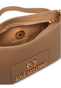Love Moschino - LOVE MOSCHINO Torebka JC4167PP1OL1210A Beżowy. Kolor: beżowy. Materiał: skórzane #4
