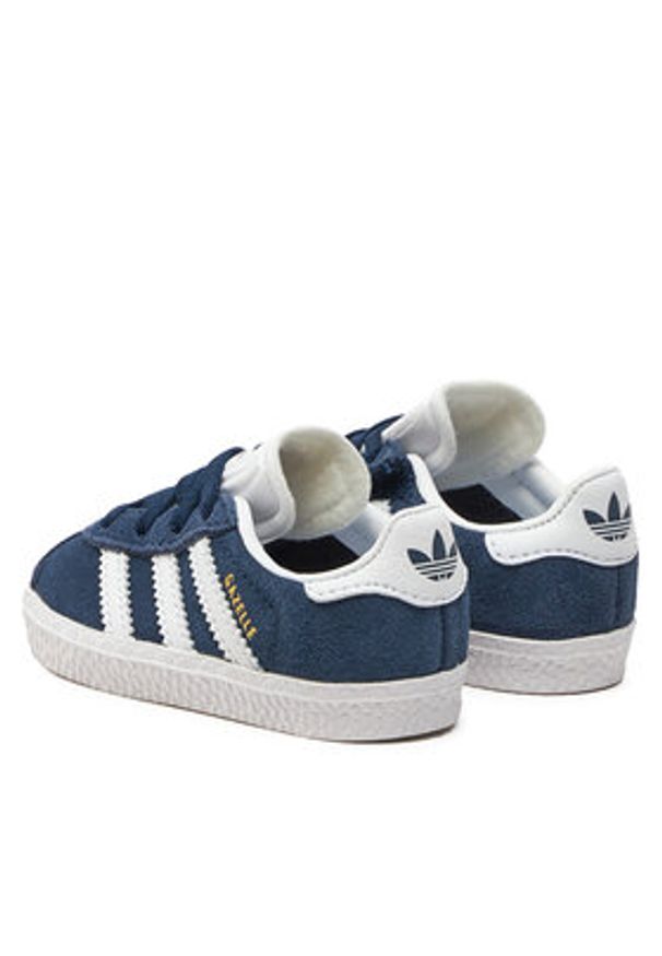 Adidas - adidas Sneakersy Gazelle CF EL I IH0337 Granatowy. Kolor: niebieski. Materiał: zamsz, skóra. Model: Adidas Gazelle