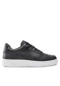 Polo Ralph Lauren Sneakersy Polo Crt Lux 809845139002 Czarny. Kolor: czarny. Materiał: skóra #1