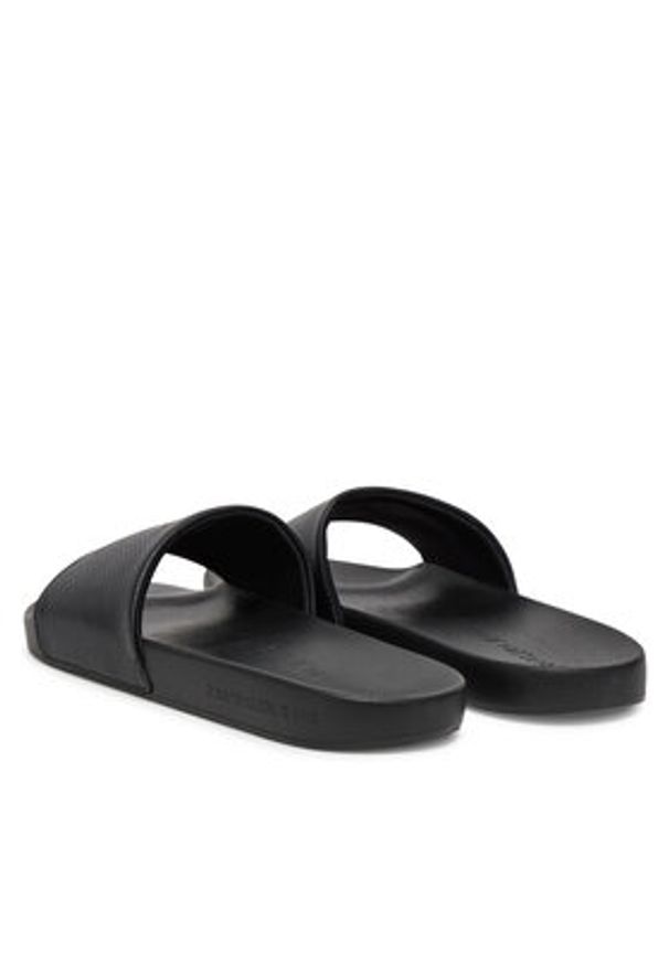 Calvin Klein Jeans Klapki Slide Aop Print YM0YM01269 Czarny. Kolor: czarny. Wzór: nadruk