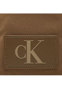 Calvin Klein Jeans Saszetka Tagged Reporter 18 Mix K50K510412 Khaki. Kolor: brązowy. Materiał: materiał