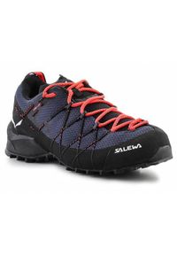 Buty trekkingowe damskie Salewa Wildfire 2 W. Zapięcie: sznurówki. Kolor: niebieski. Materiał: tkanina, syntetyk, materiał. Szerokość cholewki: normalna #1