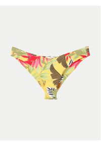 Desigual Dół od bikini Palms 24SWMK09 Żółty. Kolor: żółty. Materiał: syntetyk