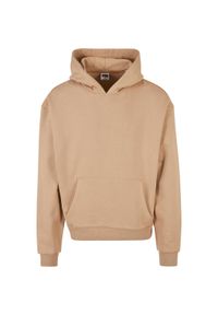 Bluza z kapturem Urban Classics Ultra Heavy. Typ kołnierza: kaptur. Kolor: beżowy #1