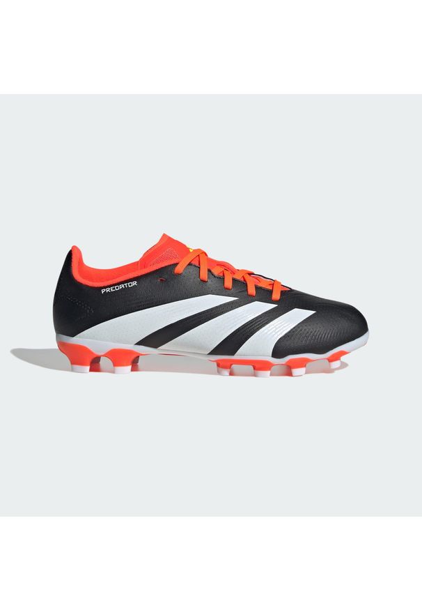 Adidas - Buty Predator 24 League Low MG. Kolor: czerwony, wielokolorowy, czarny, biały. Materiał: materiał