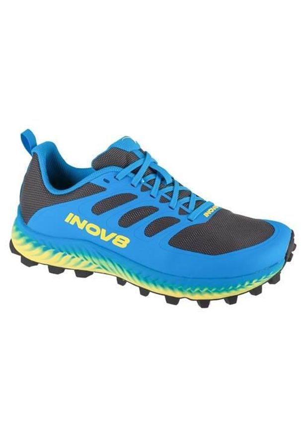 Buty do biegania męskie Inov-8 Mudtalon. Zapięcie: sznurówki. Kolor: niebieski. Materiał: guma, materiał, tkanina, syntetyk. Szerokość cholewki: normalna
