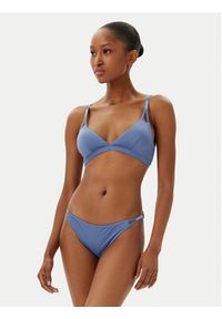 Calvin Klein Swimwear Dół od bikini KW0KW02796 Niebieski. Kolor: niebieski. Materiał: syntetyk #4