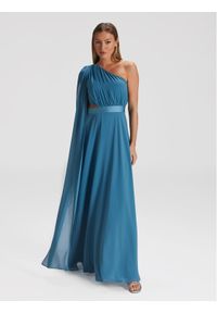 Swing Sukienka wieczorowa 5AG14900 Niebieski Regular Fit. Kolor: niebieski. Materiał: syntetyk. Styl: wizytowy #1