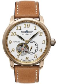Zegarek męski Zeppelin 76641 brązowy. Kolor: brązowy #1