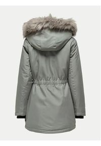 only - ONLY Parka Iris 15304625 Zielony Regular Fit. Kolor: zielony. Materiał: syntetyk #4