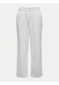 only - ONLY Spodnie dresowe Daze 15325981 Szary Regular Fit. Kolor: szary. Materiał: bawełna #4