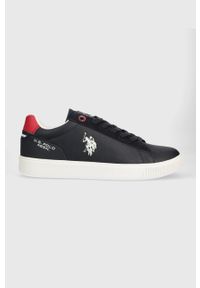 U.S. Polo Assn. sneakersy TYMES kolor granatowy TYMES006M/CYN1. Nosek buta: okrągły. Kolor: niebieski. Materiał: guma