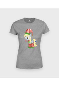 MegaKoszulki - Koszulka damska Christmas Pony. Materiał: bawełna #1