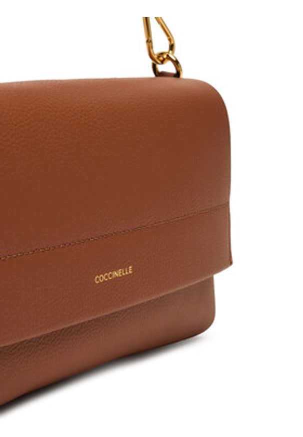 Coccinelle Torebka M50 Boheme Grana Double E1 M50 12 01 01 Brązowy. Kolor: brązowy. Materiał: skórzane