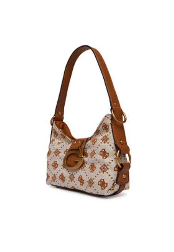 Guess Torebka Camden Mini HWJB93 08720 Brązowy. Kolor: brązowy