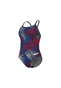 Damski kostium kąpielowy 1-częściowy Arena Energy. Kolor: niebieski #1