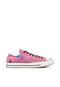 Converse Tenisówki damskie kolor różowy. Nosek buta: okrągły. Zapięcie: sznurówki. Kolor: różowy. Materiał: guma