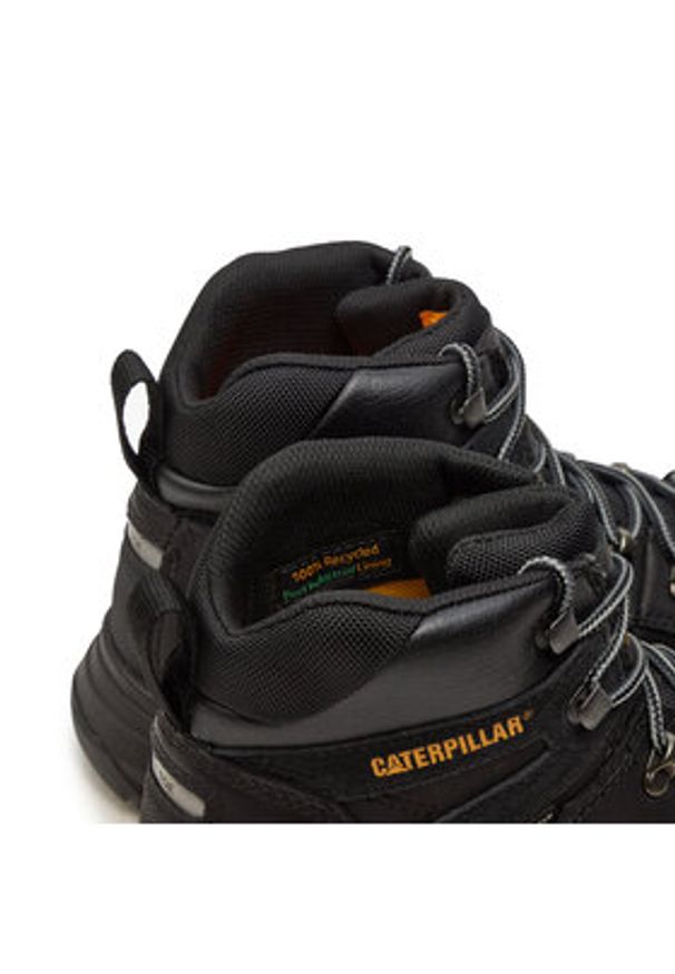 CAT Footwear Trapery Pneumatic 2.0 St S3 Wr Hro Src P725692 Czarny. Kolor: czarny. Materiał: skóra