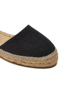 Manebi Espadryle La Havana Flat Valenciana Espadrilles O 7.9 P0 Czarny. Kolor: czarny. Materiał: materiał