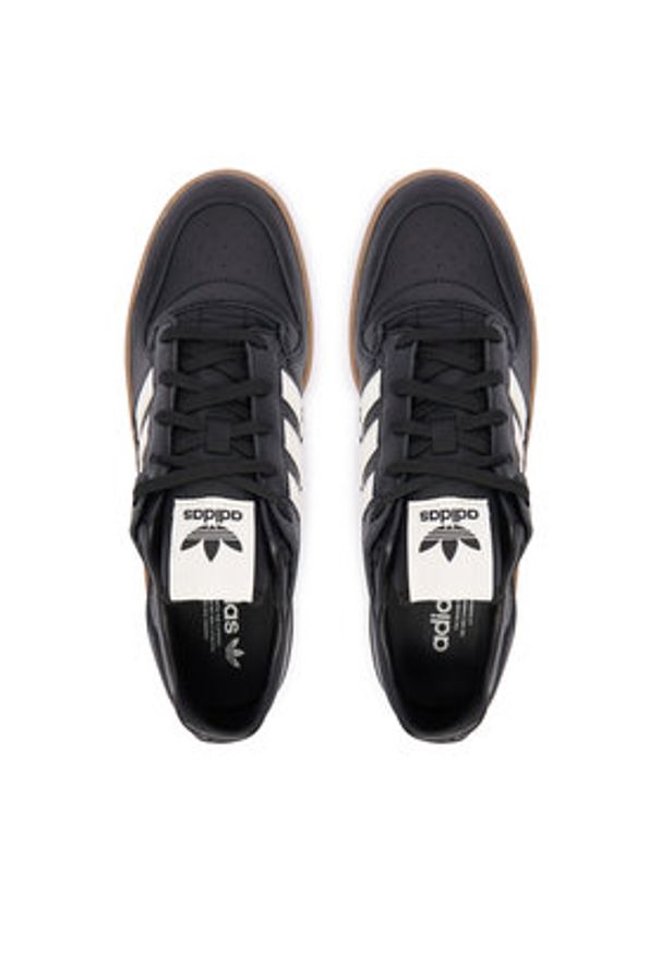 Adidas - adidas Sneakersy Forum Low JQ0208 Czarny. Kolor: czarny. Materiał: skóra