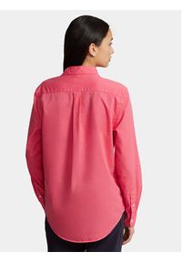 Polo Ralph Lauren Koszula Ls Rx Anw St 211932522001 Czerwony Regular Fit. Typ kołnierza: polo. Kolor: czerwony. Materiał: bawełna #5