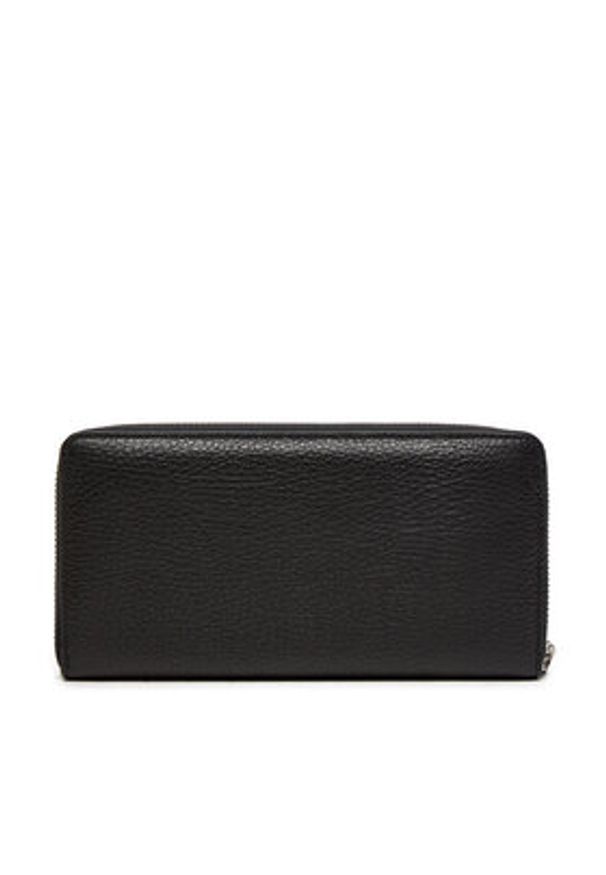 Gianni Chiarini Mały Portfel Damski Wallets Grain PF 5042 GRN Czarny. Kolor: czarny. Materiał: skóra