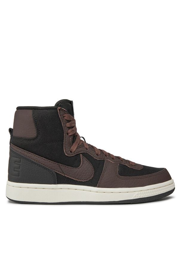 Nike Sneakersy Terminator High Se FD0654 001 Brązowy. Kolor: brązowy. Materiał: materiał