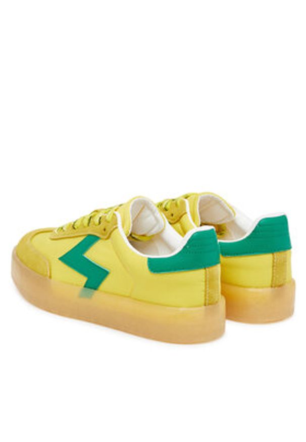 Aldo Sneakersy Retrostep 14002056 Żółty. Kolor: żółty. Materiał: zamsz, skóra