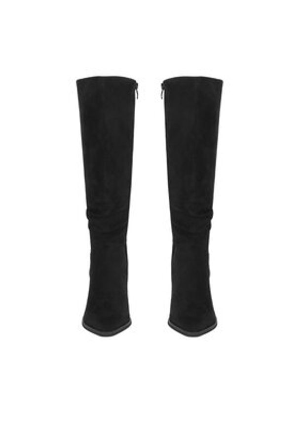 DeeZee Kozaki WS22367-02 Czarny. Kolor: czarny. Materiał: materiał