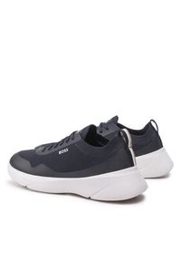 BOSS - Boss Sneakersy Dean 50480810 10245680 01 Granatowy. Kolor: niebieski. Materiał: materiał #4
