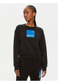 Karl Lagerfeld Jeans Bluza 240J1807 Czarny Regular Fit. Kolor: czarny. Materiał: bawełna #1