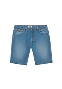 Wrangler - WRANGLER MĘSKIE SPODENKI JEANSOWE TEXAS SHORTS STRIDE 112350658. Materiał: jeans #6