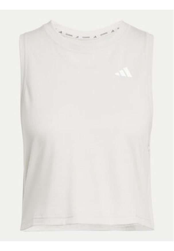 Adidas - adidas Koszulka techniczna Train Essentials Boxy Workout JC9557 Beżowy Regular Fit. Kolor: beżowy. Materiał: syntetyk